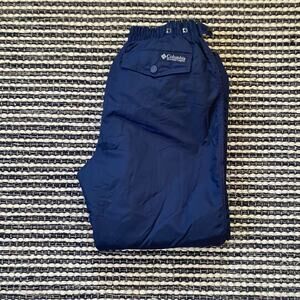 🌿Columbia Womens Navy Blue Winter Snow Ski Adjustable Pants L